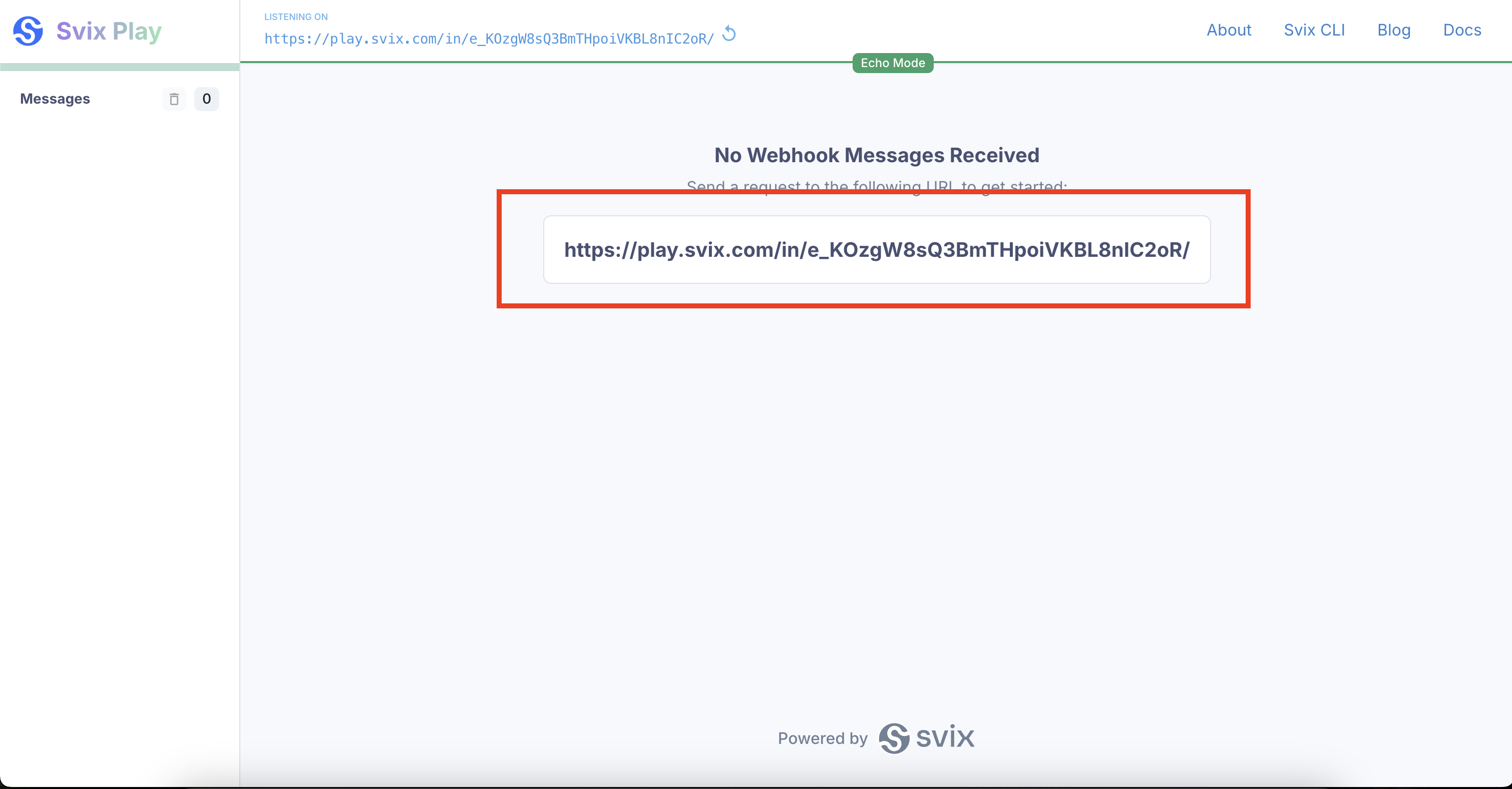 svix play copy url image